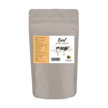 Bohemia Baked Beef Dental Biscuit 750 g