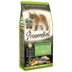 Primordial Grain-Free Cat Sterilizzato Salmon 2kg