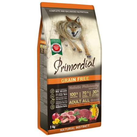 Primordial Grain-Free Adult Dog Wild Boar & Lamb 2kg