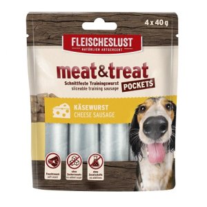 MEAT & TREAT CHEESE SAUSAGE 4x40g
