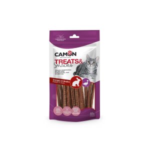 CAMON SNACK CAT TYČINKA 9 cm 60 g KAČICA + KRÁLIK