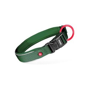 Obojok pes PREMIUM Nylon 15mm/25-30cm zelená Zolux