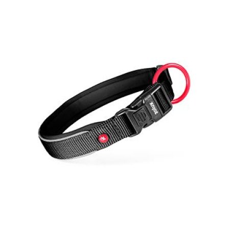 Obojok pes PREMIUM Nylon 15mm/30-35cm čierna Zolux