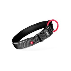 Obojok pes PREMIUM Nylon 25mm/45-50cm čierna Zolux