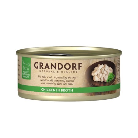 Grandorf konzerva pre mačky Kuracie prsia 70g
