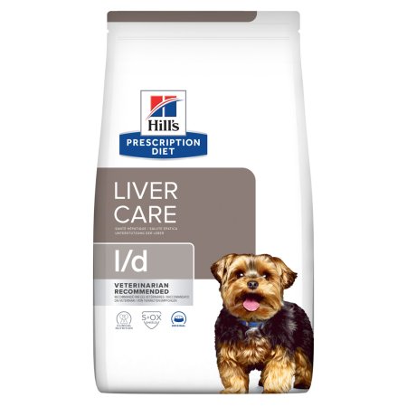 Hill’s Prescription Diet l/d Starostlivosť o pečeň granule pre psov 1.5 kg (EXPIRÁCIA 02/2026)