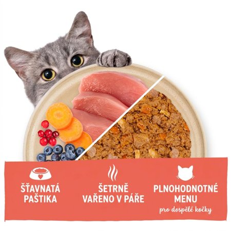 Bosch Cat Freshe Mieze Nassfutter Wet Food Turkey & Chicken 100 g