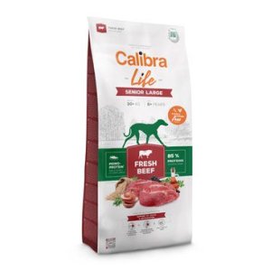 Calibra Dog Life Senior Large Fresh Beef 12kg (POŠKODENÝ OBAL, váha 10,5kg)