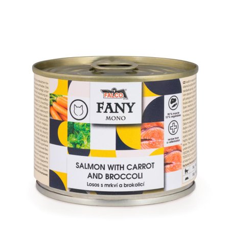 FANY MONO losos s mrkvou a brokolicou 200g