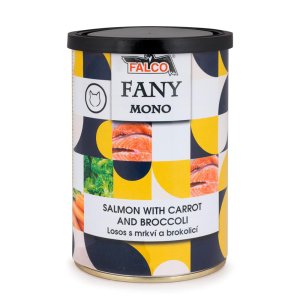 FANY MONO losos s mrkvou a brokolicou 400g
