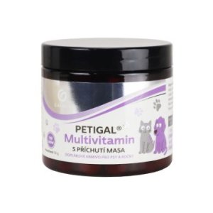 Petigal Multivitamín pre psy a mačky 100tbl Galmed