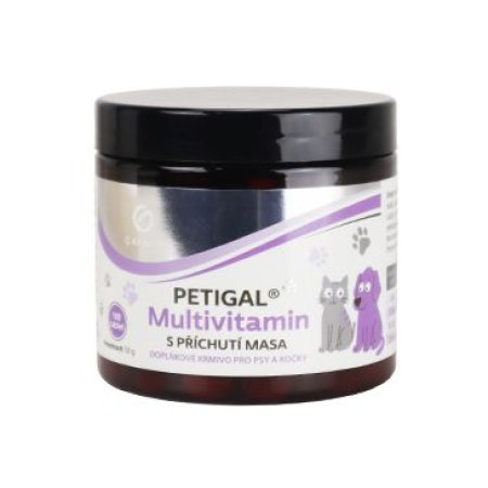 Petigal Multivitamín pre psy a mačky 100tbl Galmed