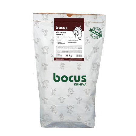 BOCUS Kůň EquiBo Herbal G - 25 kg