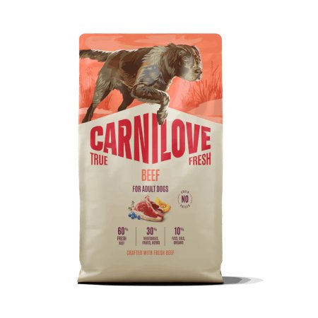 Carnilove True Fresh Dog Dry Beef pre Adult All Breeds 4 kg