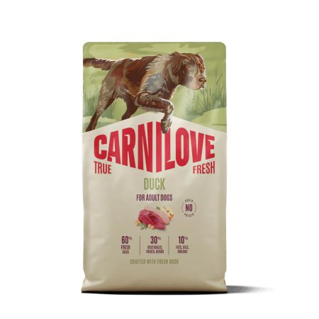 Carnilove True Fresh Dog Dry Duck pre Adult All Breeds 4 kg
