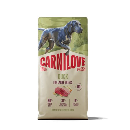 Carnilove True Fresh Dog Dry Duck pre Adult Large Breeds 12 kg