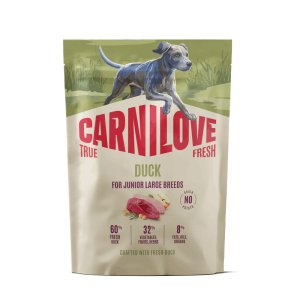 Carnilove True Fresh Dog Dry Duck for Junior Large breeds 1,5 kg