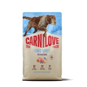 Carnilove True Fresh Dog Dry Fish & Turkey for Adult All Breeds 4 kg