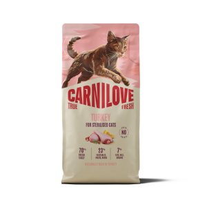 Carnilove True Fresh Cat Dry Turkey for Sterilised Adult All Breeds 6 kg