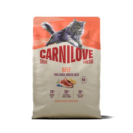 Carnilove True Fresh Cat Dry Beef for Adult Large Breeds 2 kg