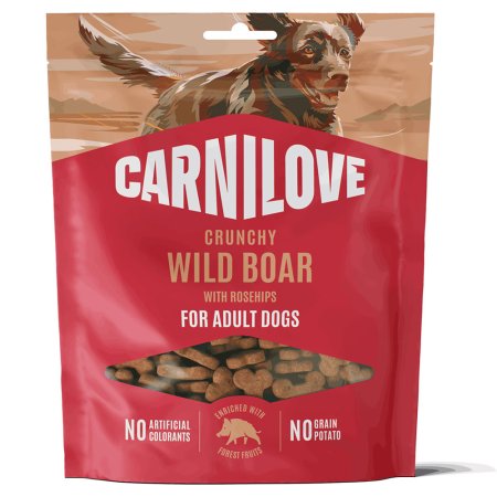 Carnilove Dog Crunchy Snack Wild Boar with Rosehips 200 g