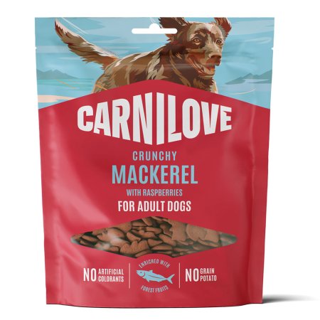 Carnilove Dog Crunchy Snack Mackerel with Raspberries 200 g
