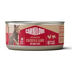 Carnilove Cat Can Paté Made with Chicken & Lamb 100 g