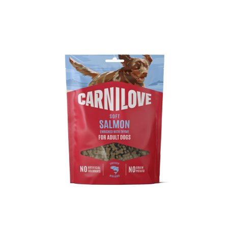 Carnilove Dog Soft Snack Salmon with Thyme small bite 200 g