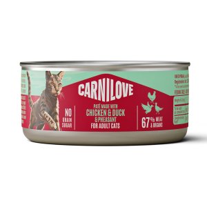 Carnilove Cat Can Paté Made with Chicken, Duck & Pheasant 100 g