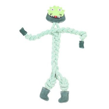 Hračka pes animALL Krokodíl kože+lano Mr.Roper 78cm