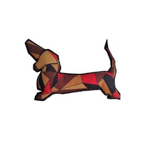 Hračka pes animALL Jazvečík textil, farebný 20x25cm