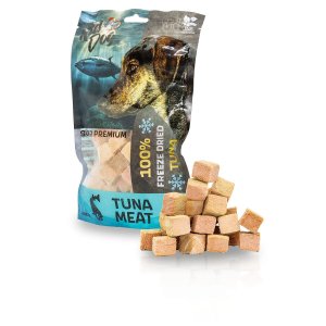 KIDDOG SUPER PREMIUM 100% tuniak - kusy čistého mäsa sušené mrazom 50 g