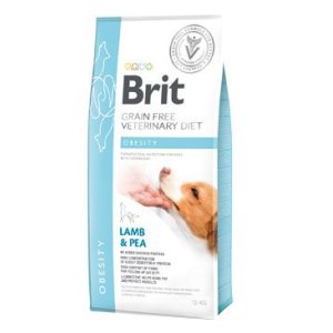 Brit VD Dog GF Obesity 12kg (POŠKODENÝ OBAL)