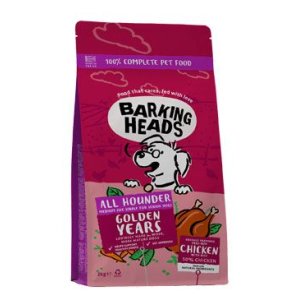 BARKING HEADS All Hounder Golden Years Chicken 2kg (EXPIRÁCIA 04/2026)