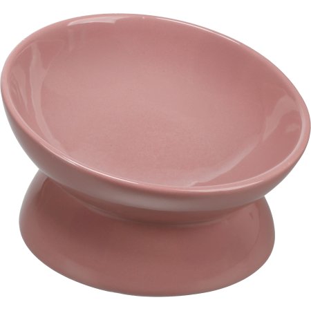 Flamingo Hessel Ergonomická miska pro kočky růžová 350ml