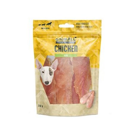 animALL Měkké kuřecí jerky 250g