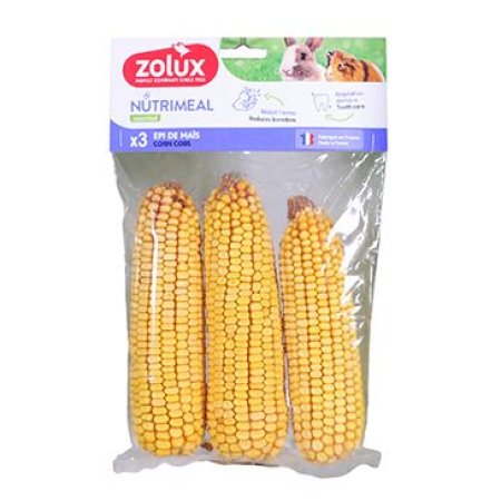 Pochoutka NUTRIMEAL hlodavec Kukuřičný klas 3ks Zolux