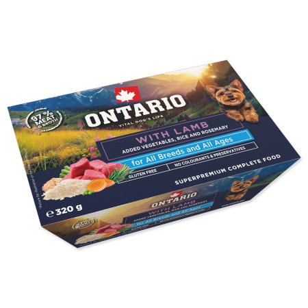Vanička Ontario s jahňacím 320g