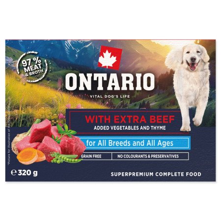 Vanička Ontario s extra hovězím 320g