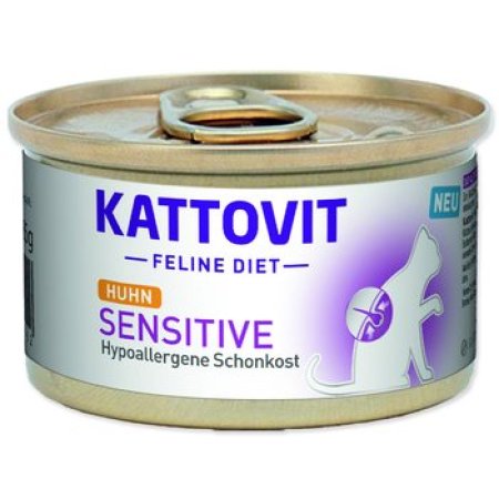 Konzerva Kattovit Sensitive kura 85g
