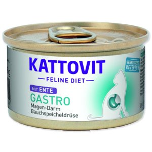 Konzerva Kattovit Gastro kačica 85g