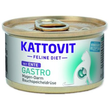 Konzerva Kattovit Gastro kačica 85g