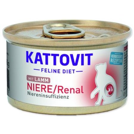 Konzerva Kattovit Niere/Renal jahňacie 85g