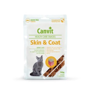 Canvit Snacks CAT Skin & Coat 100g (EXPIRÁCIA 04/2026)