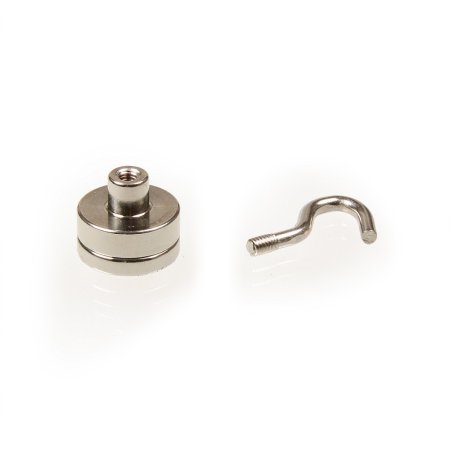 Magnetický háčik 20mm + protimagnet