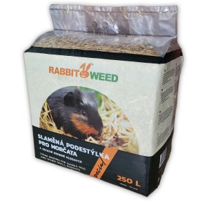 Rabbit Weed slamená podstielka MORČA špeciál 250l