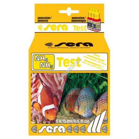 Sera NH3/NH4-Test (amónium/amoniak) 3x15ml