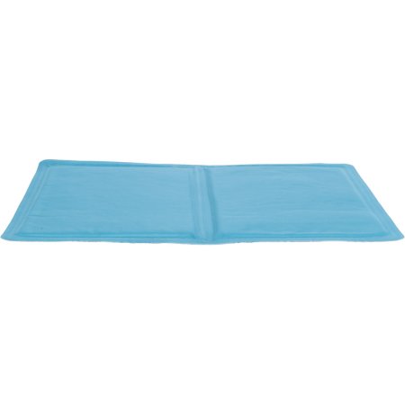 Chladící podložka design Palmový list, 65 x 50 cm, světlemodrá