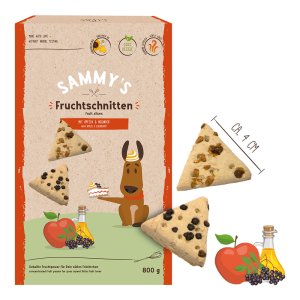 Bosch Sammy’s Fruit Slices 800 g (EXPIRACE 04/2026)