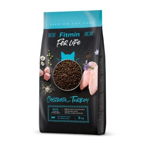 Fitmin cat For Life Castrate Turkey 8 kg